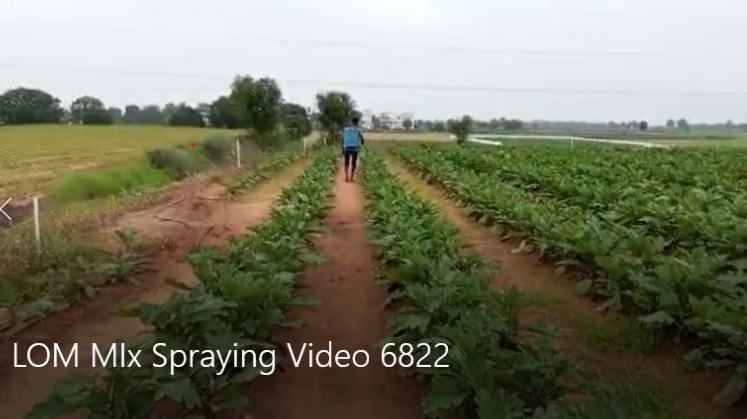 LOM MIx Spraying Video 6822