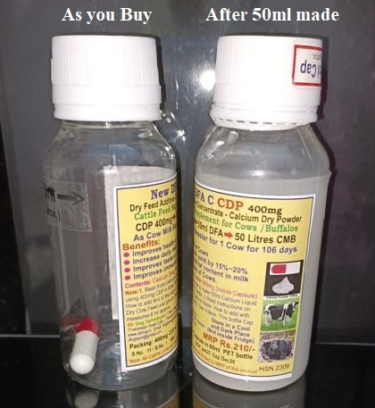 DFACDP 400mg with bottle 7125
