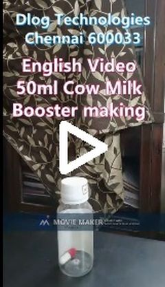 English 50ml Calcium Liquid making video Image