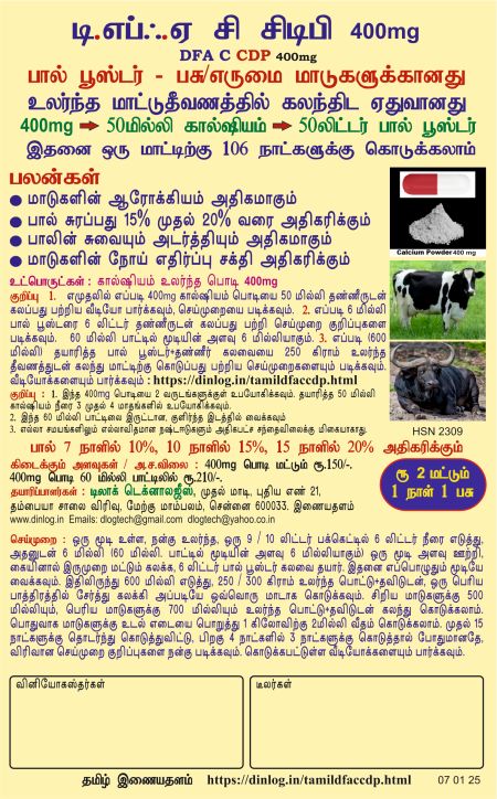 DFAC CDP 400mg Leaflet