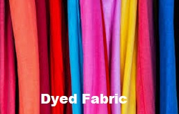 dyed fabric