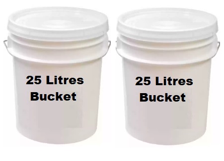 Two 25 Ltre Buckets