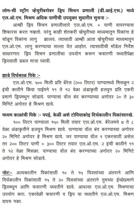 Marathi LOM Mix by DIS Instructions July23