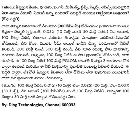 Neem Oil solution 29325
